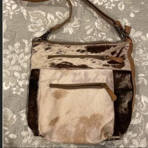 Myra Crossbody Cowhide Bag